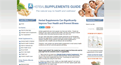 Desktop Screenshot of herbal-supplements-guide.com